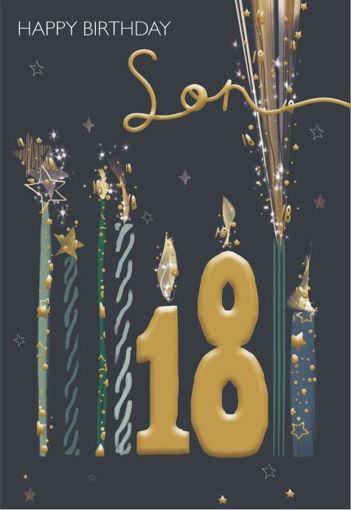 Picture of SON 18TH BIRTHDAY CARD